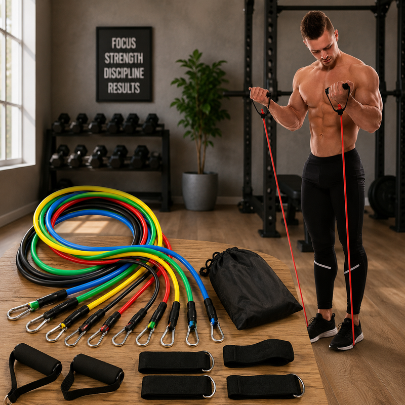 Kit Elástico Treino Funcional