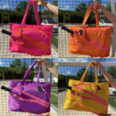 Raqueteira Beach Tennis Nova Reforçada e Impermeável Bolsa Sacola Para Raquete